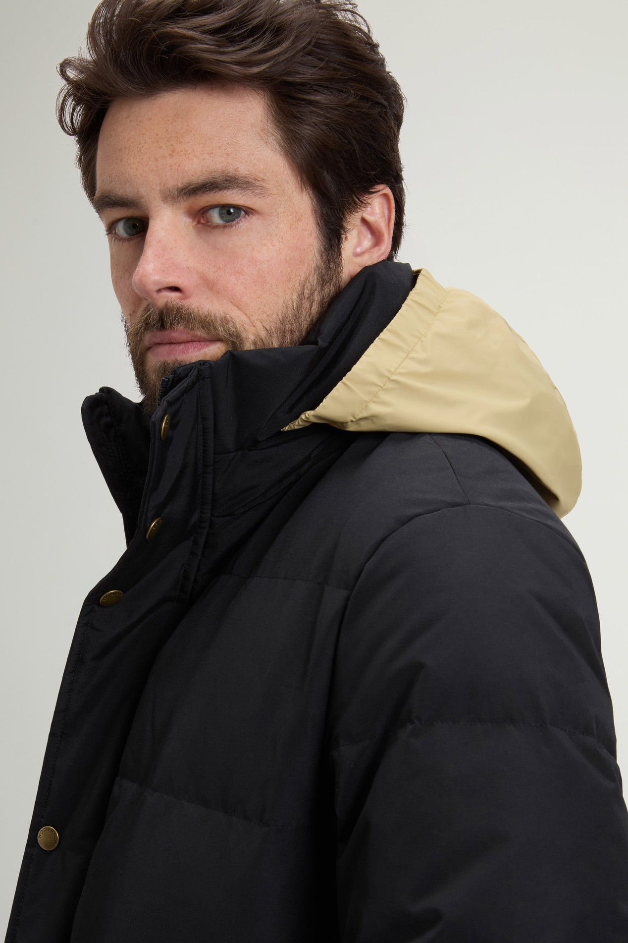 RAMAR CLOTH PUFFER Black photo 4 | Woolrich