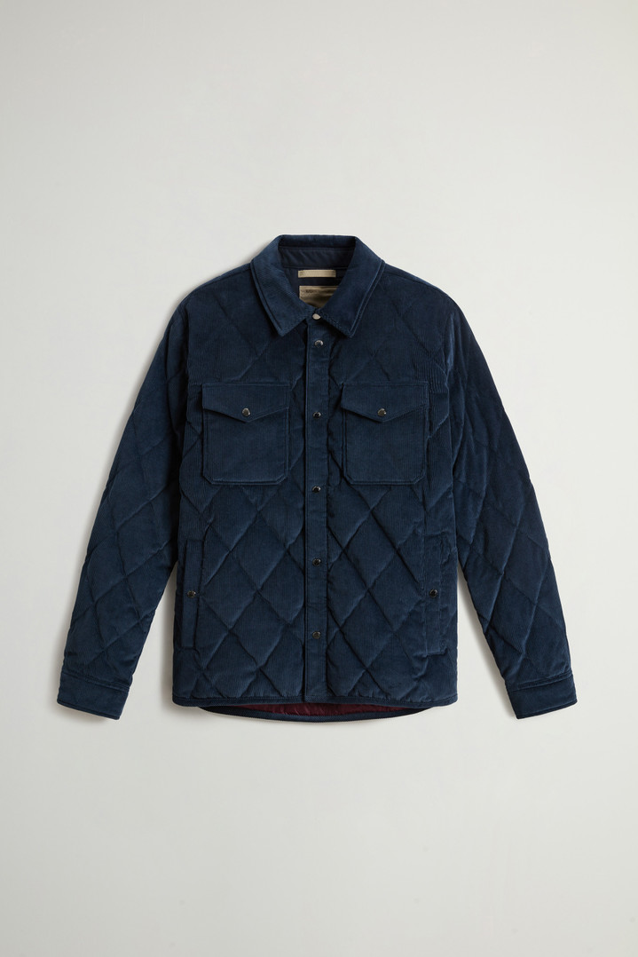Alaskan Overshirt in Corduroy Blue photo 5 | Woolrich