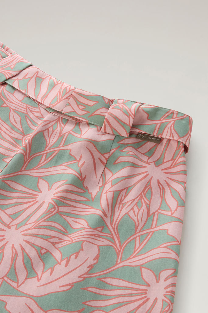 PRINTED FLUID SHORT Pink photo 4 | Woolrich