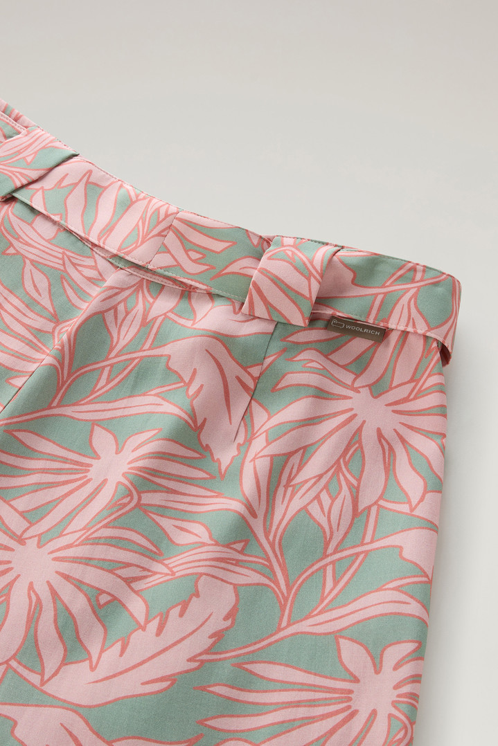 PRINTED FLUID SHORT Pink photo 4 | Woolrich