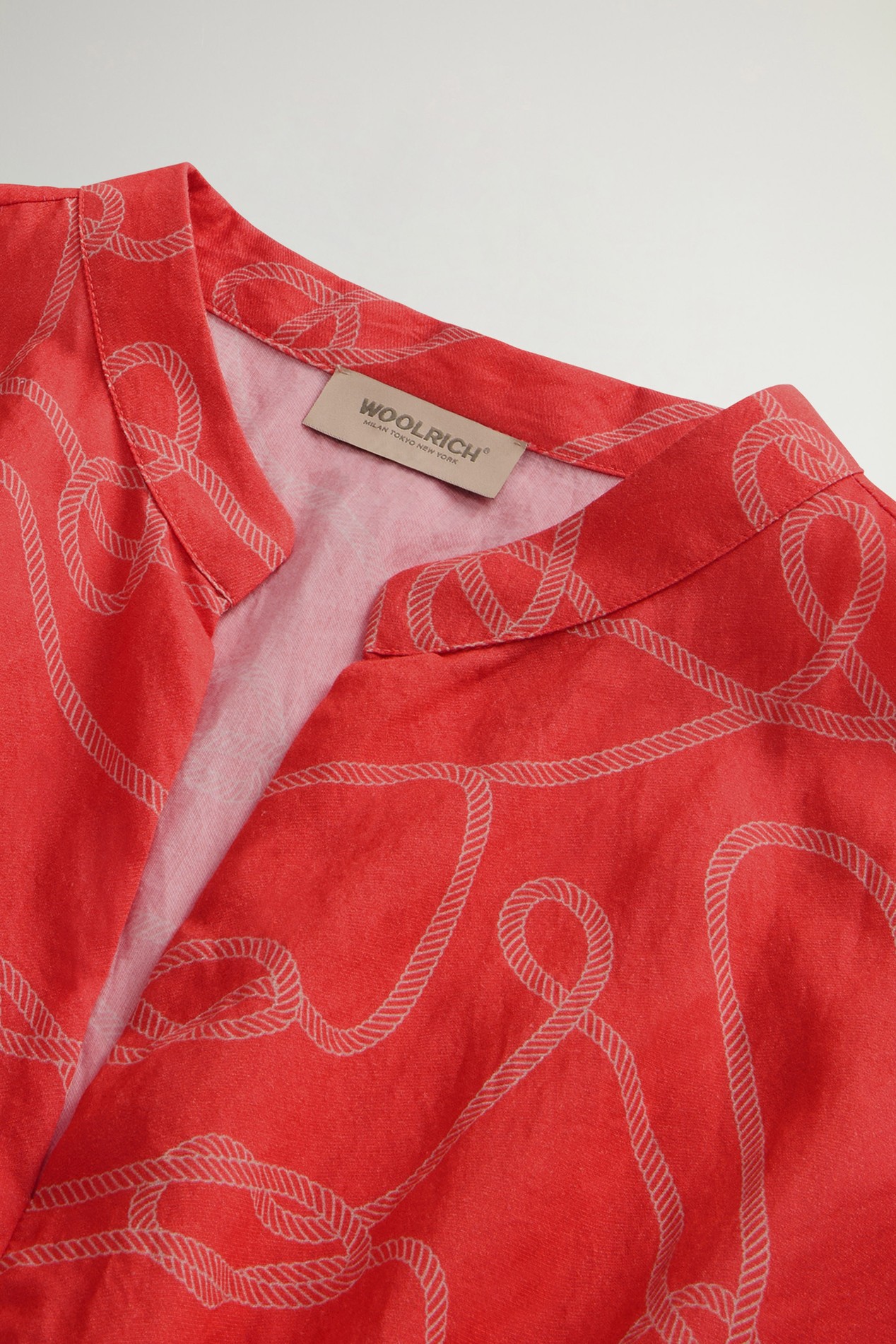 FLUID SHORT DRESS Red photo 6 | Woolrich