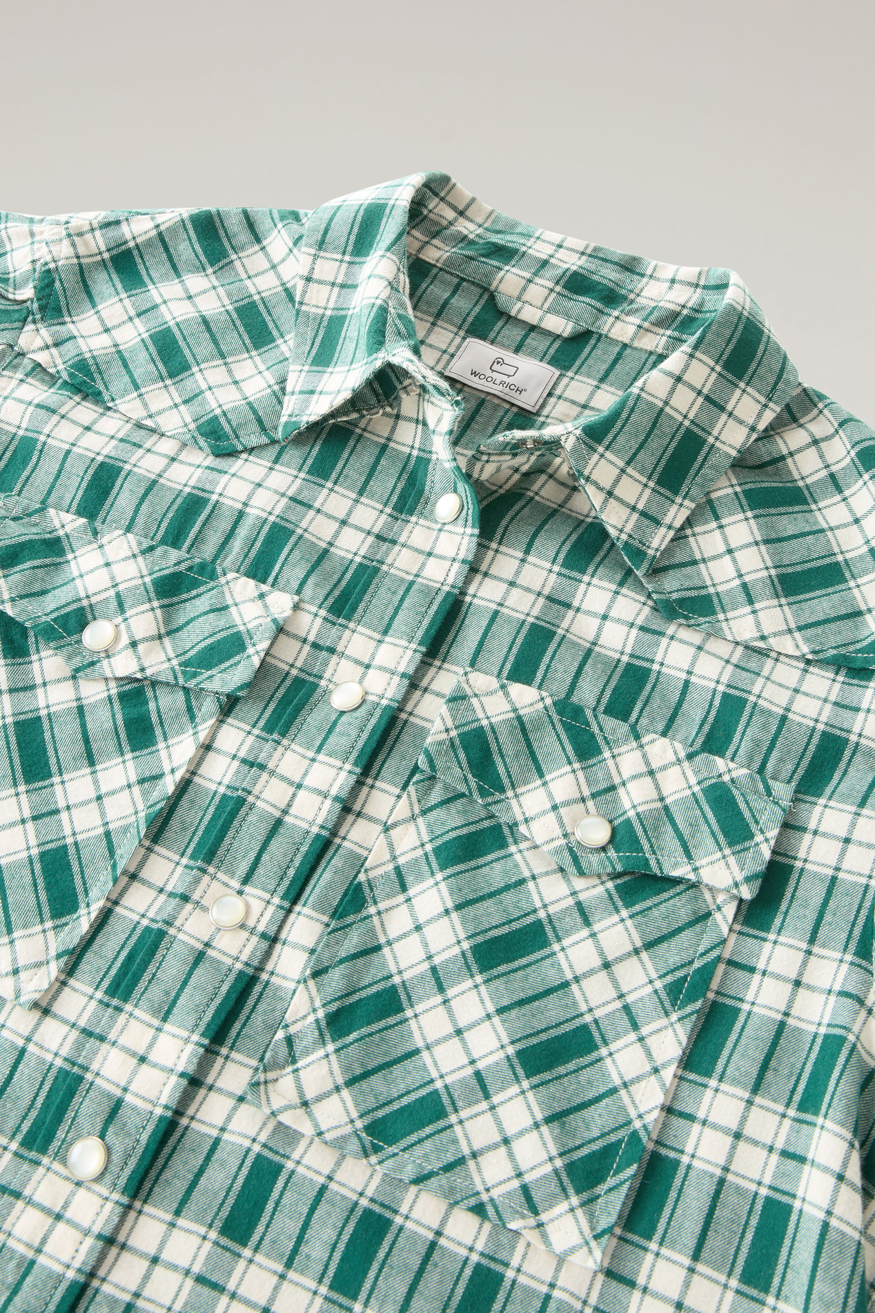 Light Flannel Check Shirt Multicolor photo 2 | Woolrich