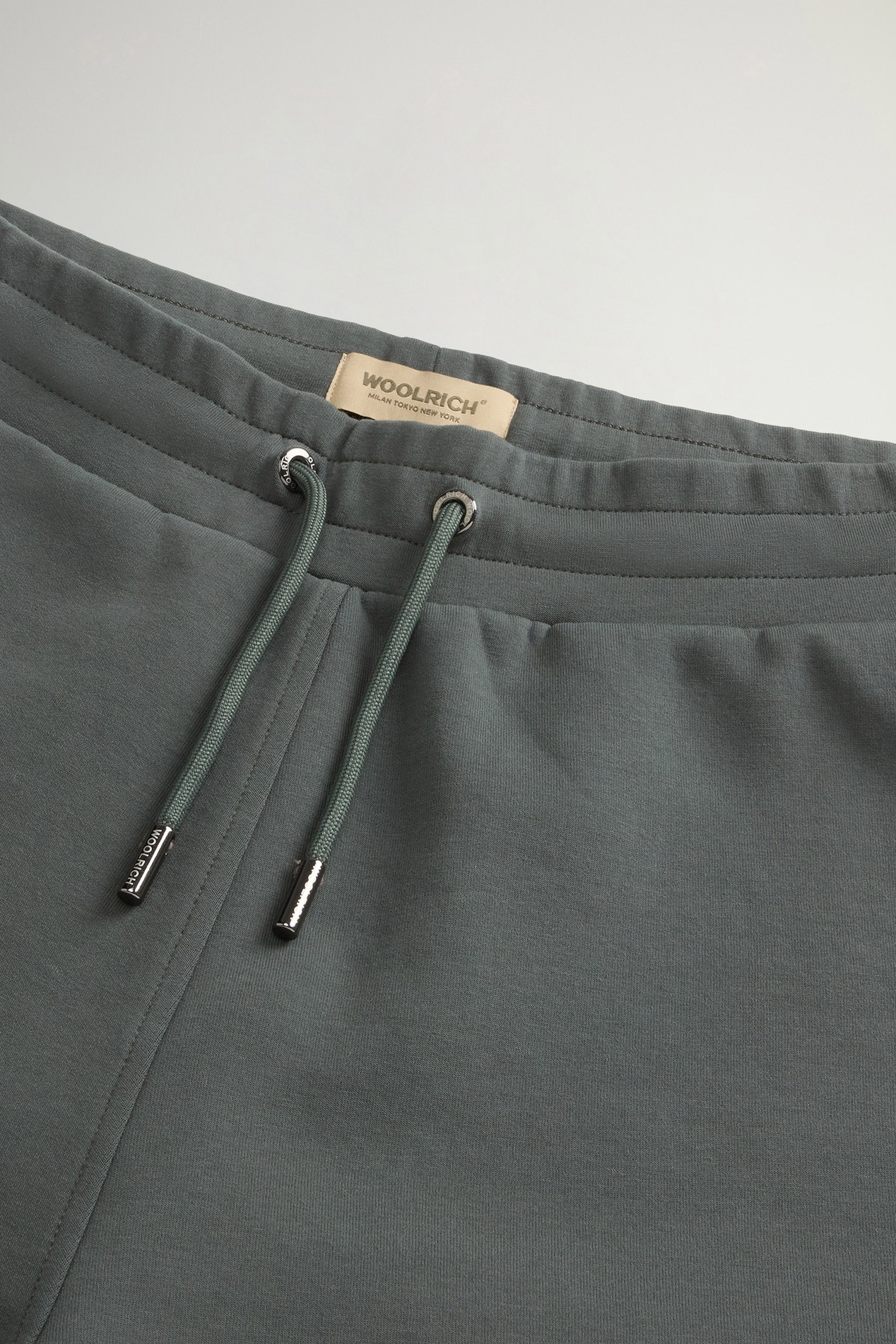 INTERLOCK SHORTS Green photo 4 | Woolrich