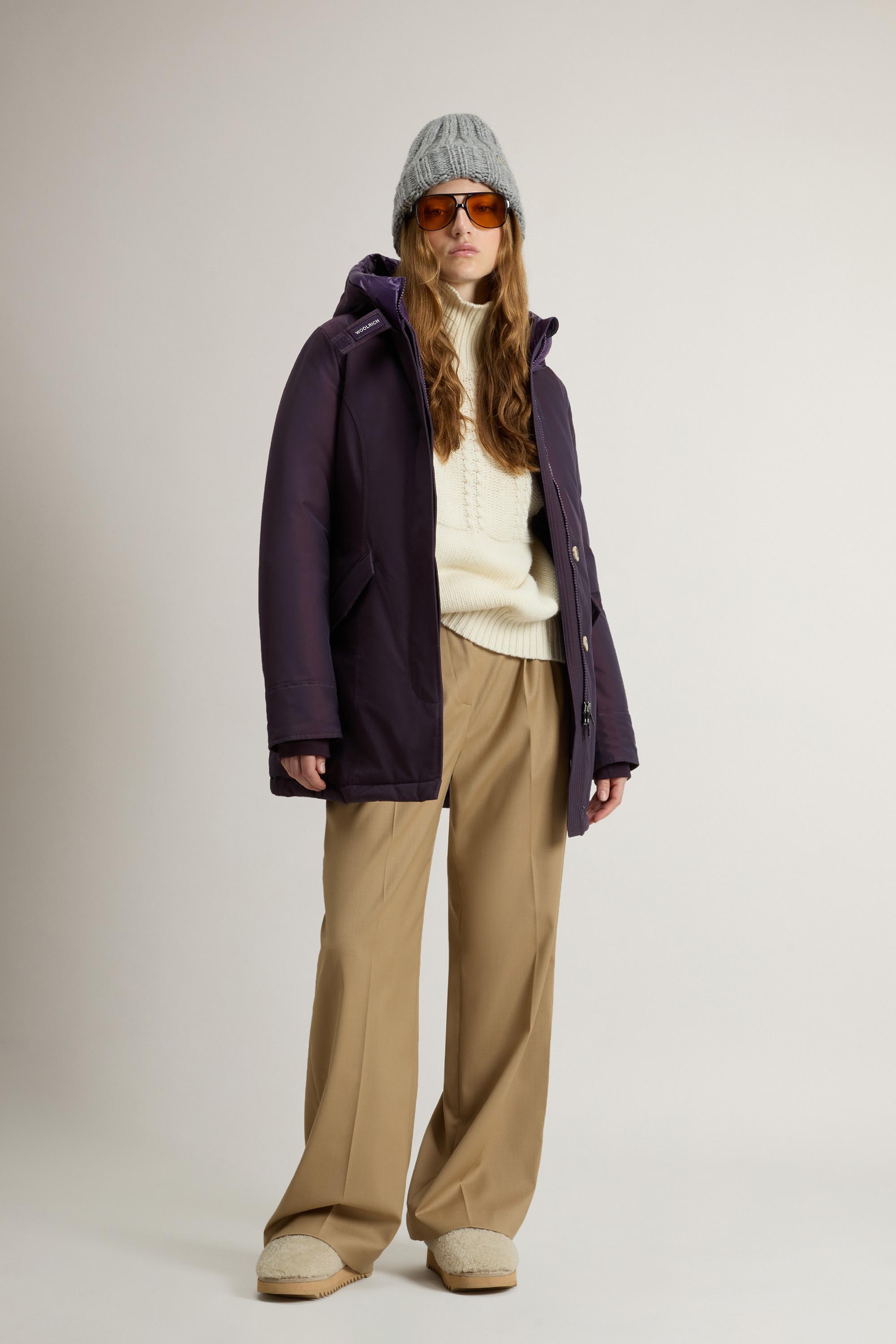 Arctic Parka in Ramar Cloth Purple photo 1 | Woolrich