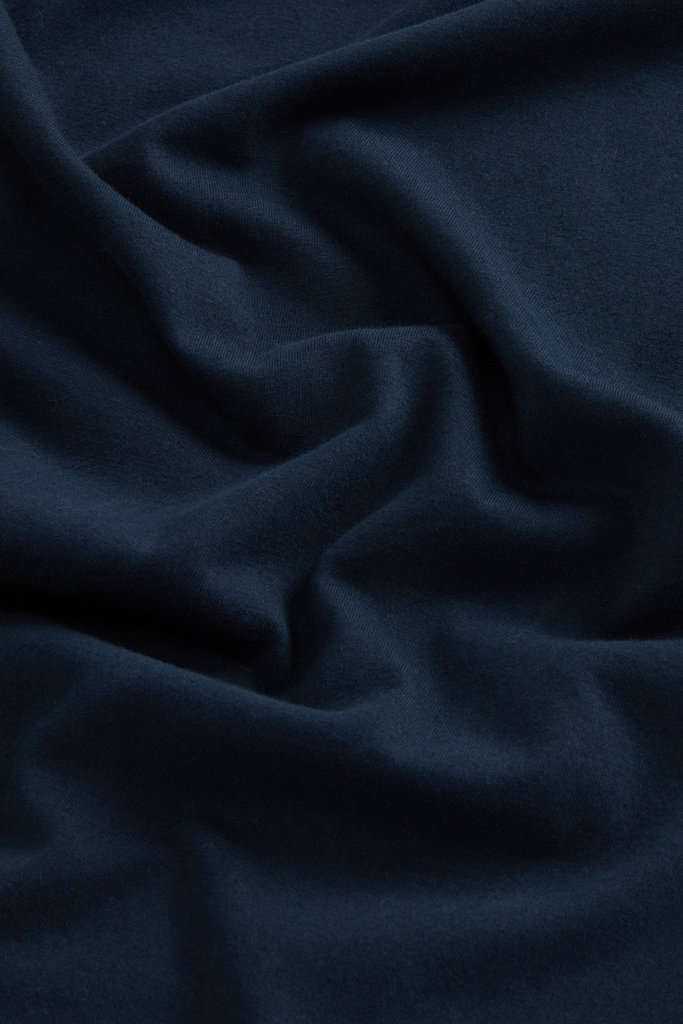 Long-Sleeve T-shirt in Pure Cotton Blue photo 6 | Woolrich