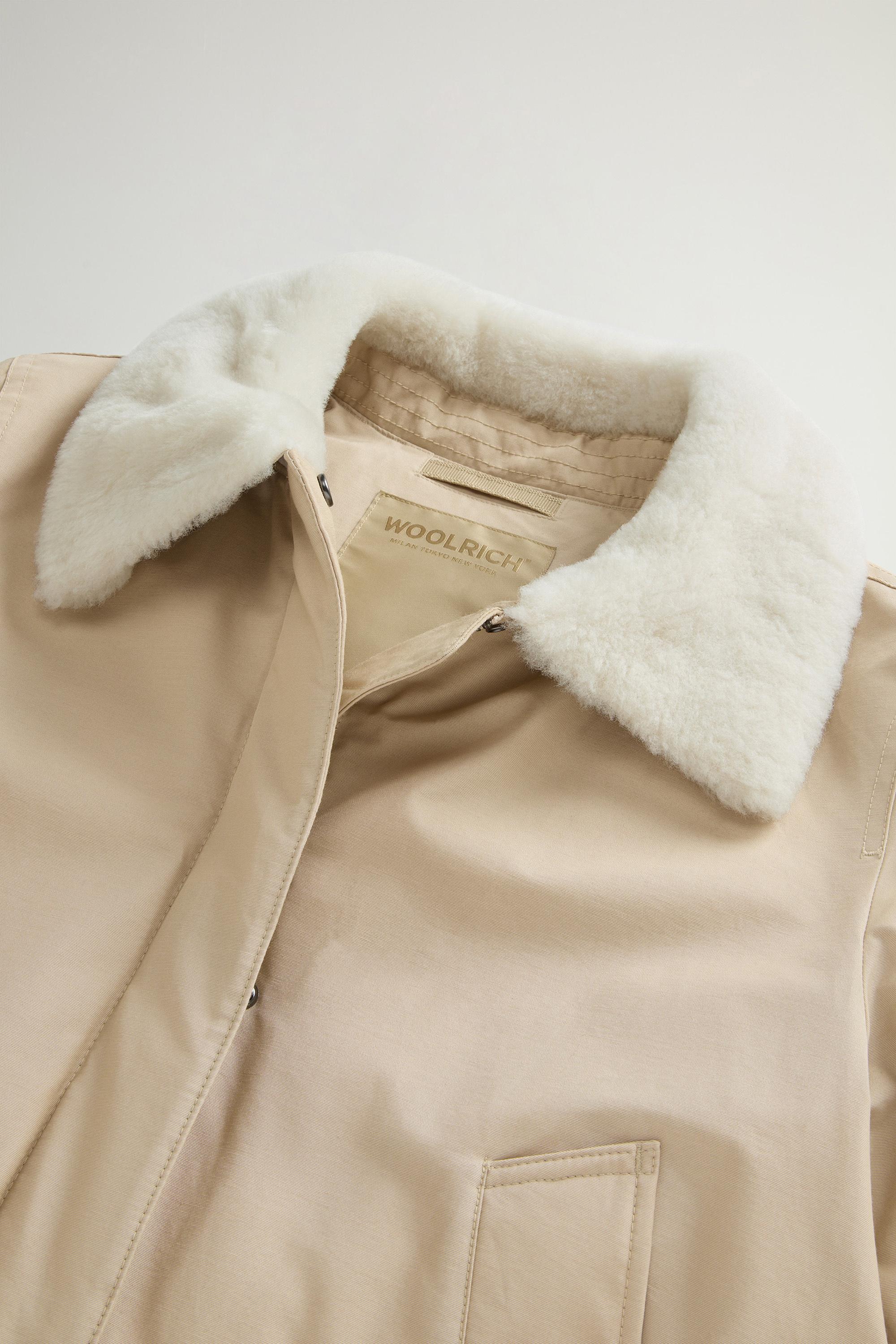 Upstate Parka in Ramar Cloth Beige photo 6 | Woolrich