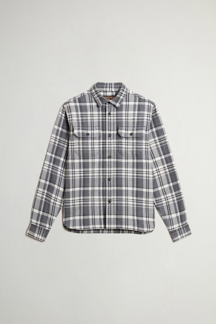 HEAVY COTTON SHIRT Gray photo 5 | Woolrich