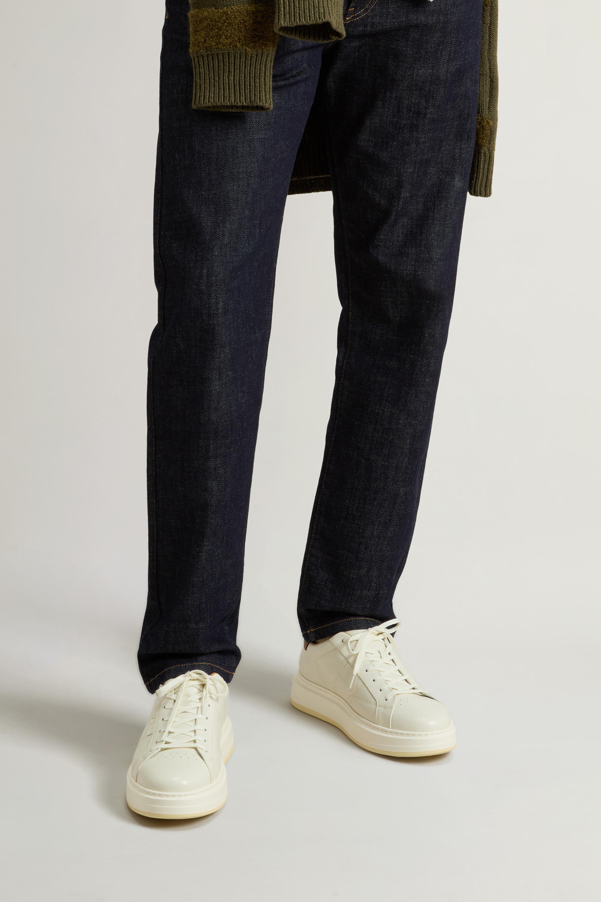 Arrow Sneakers in Leather White photo 6 | Woolrich