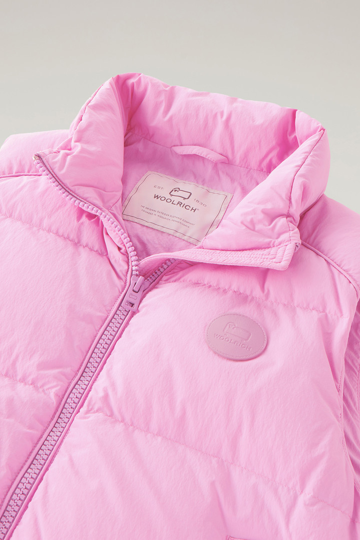 Quilted Vest in Eco Taslan Nylon Pink photo 2 | Woolrich