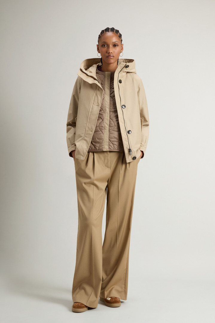 3-in-1 Jacket in Ramar Cloth Beige photo 2 | Woolrich