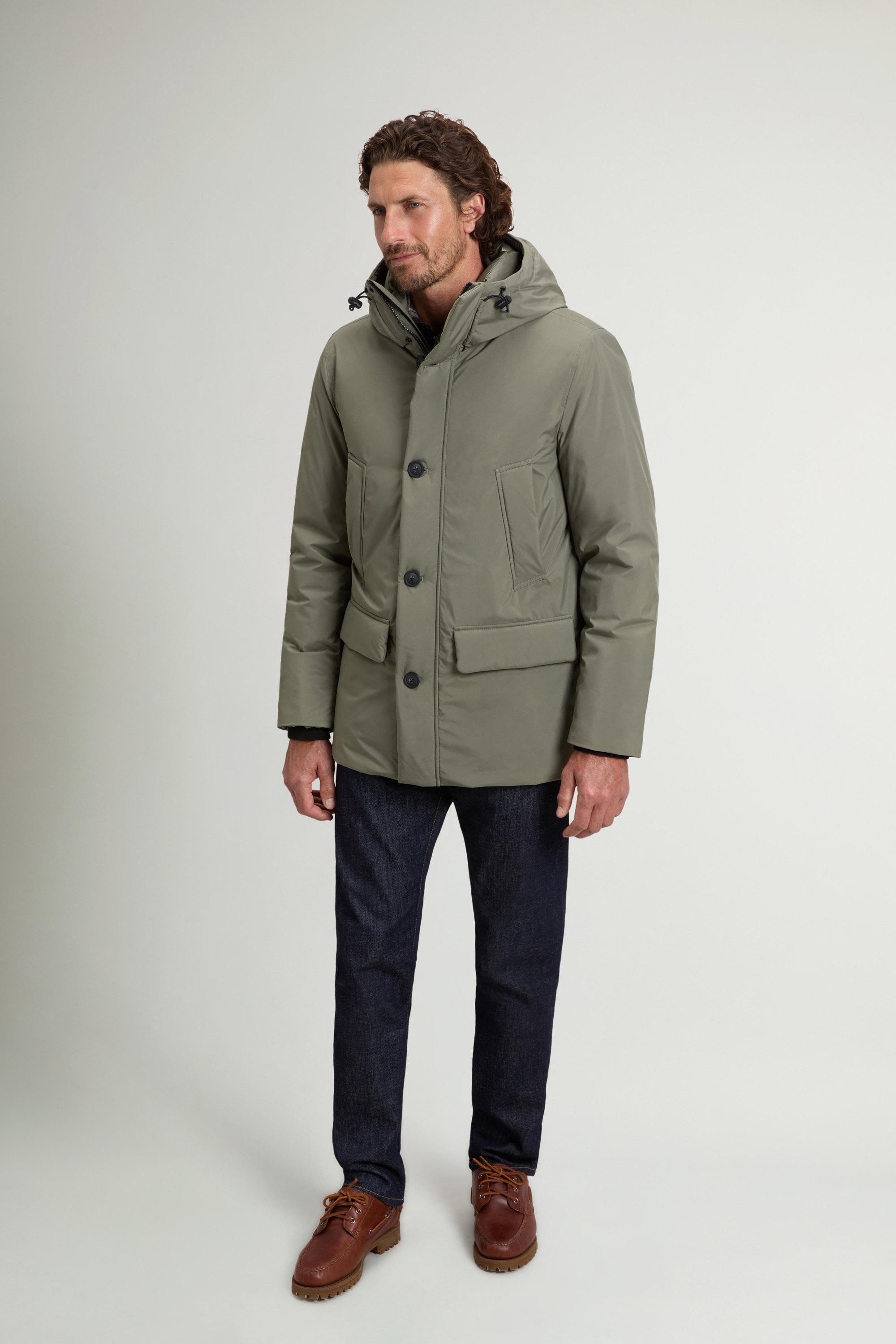 Cloud Arctic Parka with Hood Green photo 1 | Woolrich