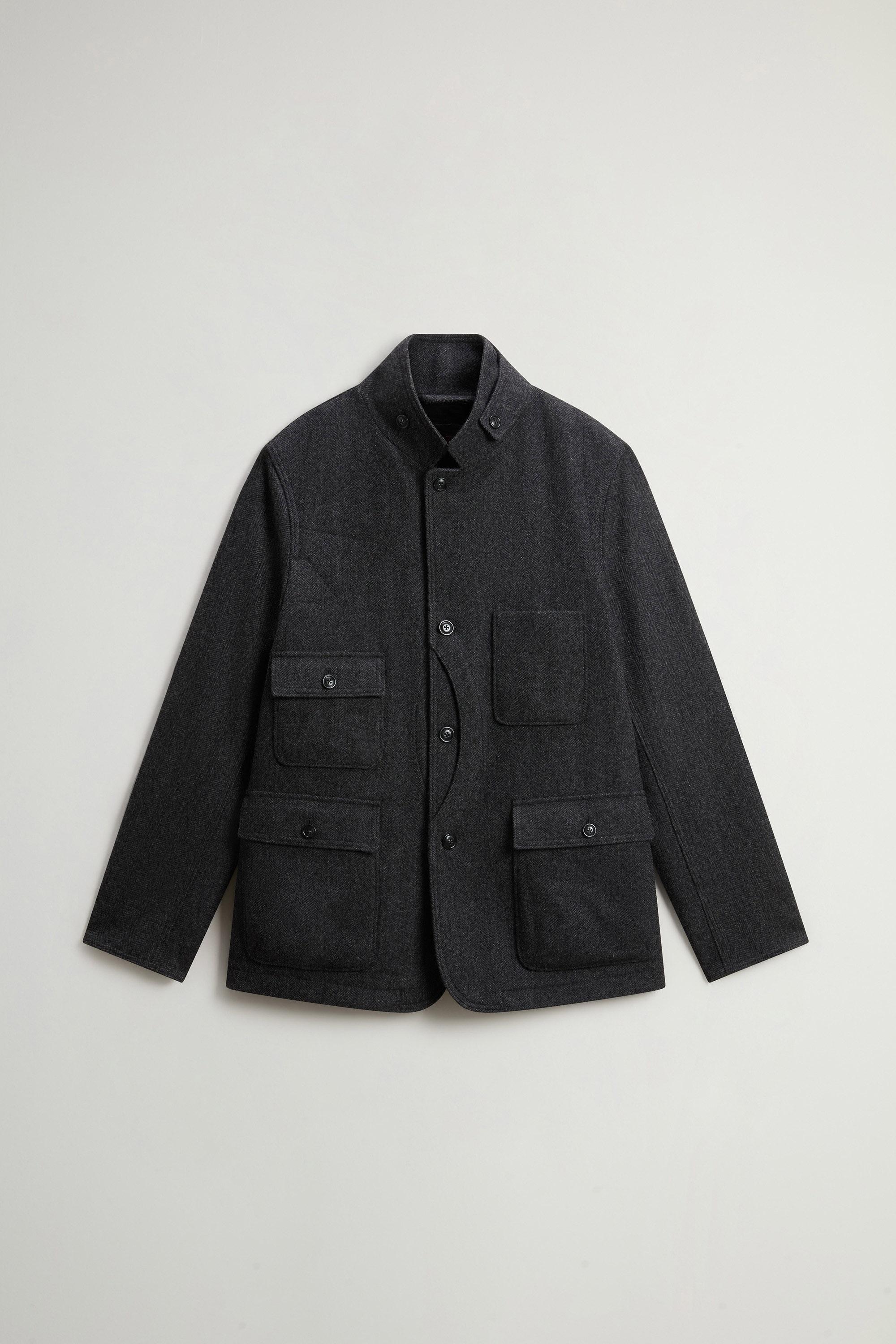 Upland Blazer in Wool Blend Gray photo 5 | Woolrich
