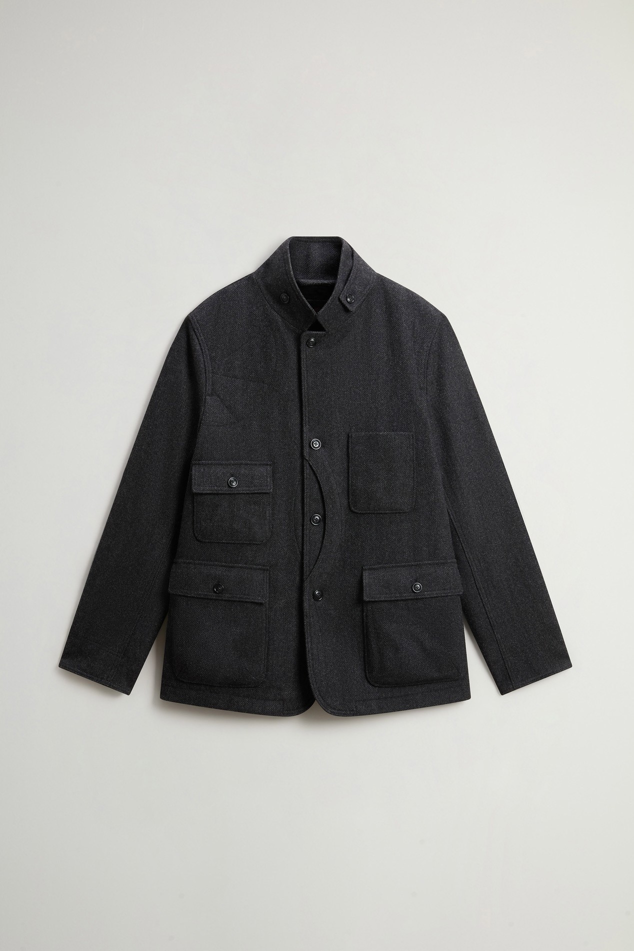 Upland Blazer in Wool Blend Gray photo 5 | Woolrich