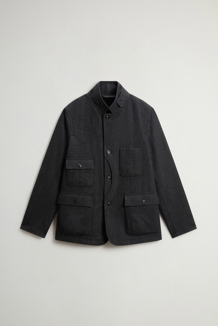 Upland Blazer in Wool Blend Gray photo 5 | Woolrich