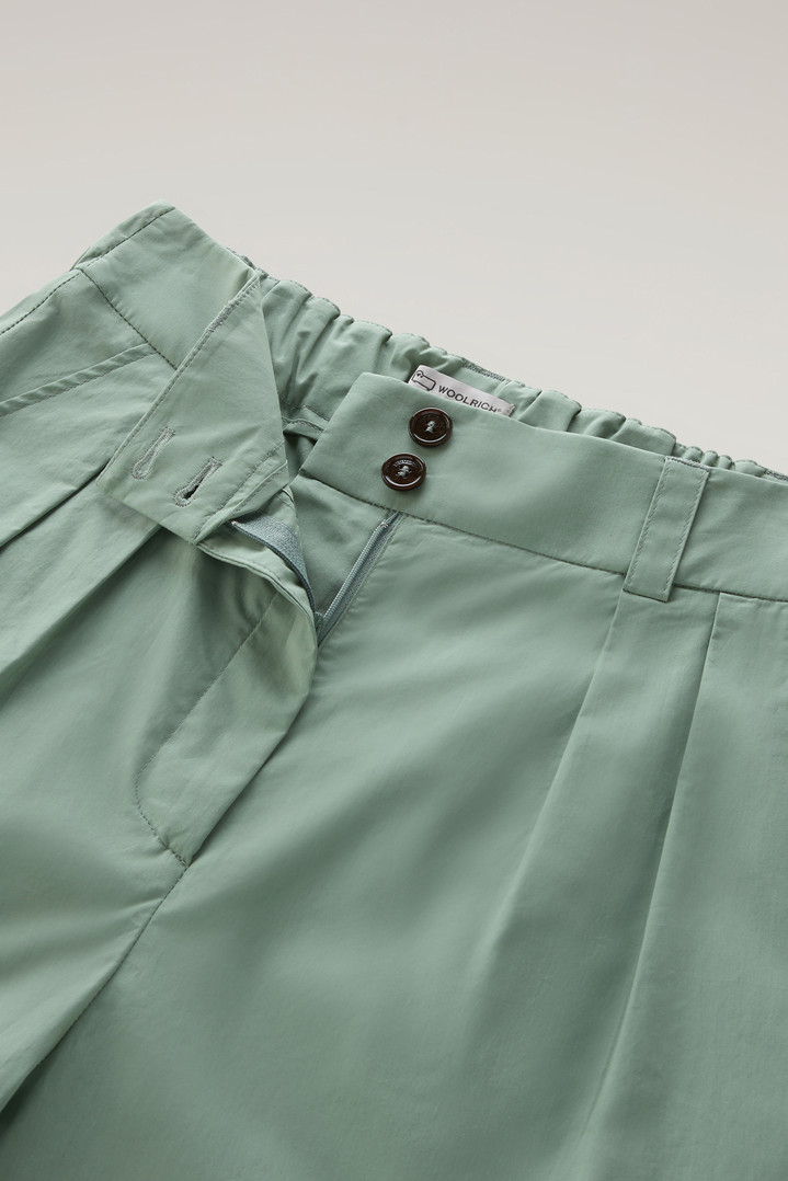 POPLIN PANT Green photo 2 | Woolrich