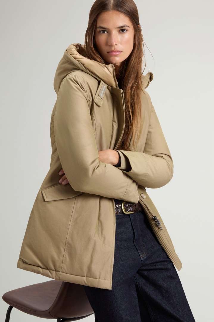Arctic Parka in Ramar Cloth Beige photo 4 | Woolrich