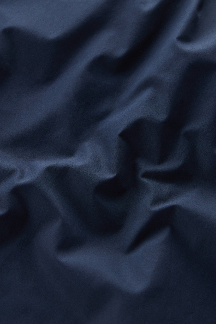 POPLIN BLOUSE Blue photo 3 | Woolrich
