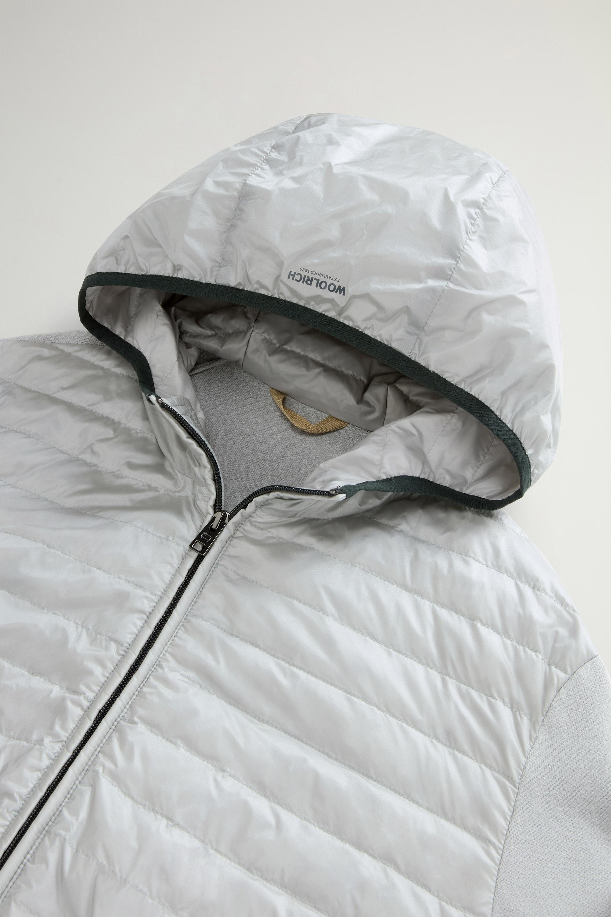 Allen Hybrid Jacket in Ripstop Nylon Gray photo 6 | Woolrich
