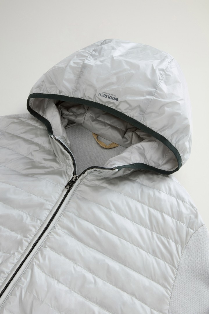 Allen Hybrid Jacket in Ripstop Nylon Gray photo 6 | Woolrich