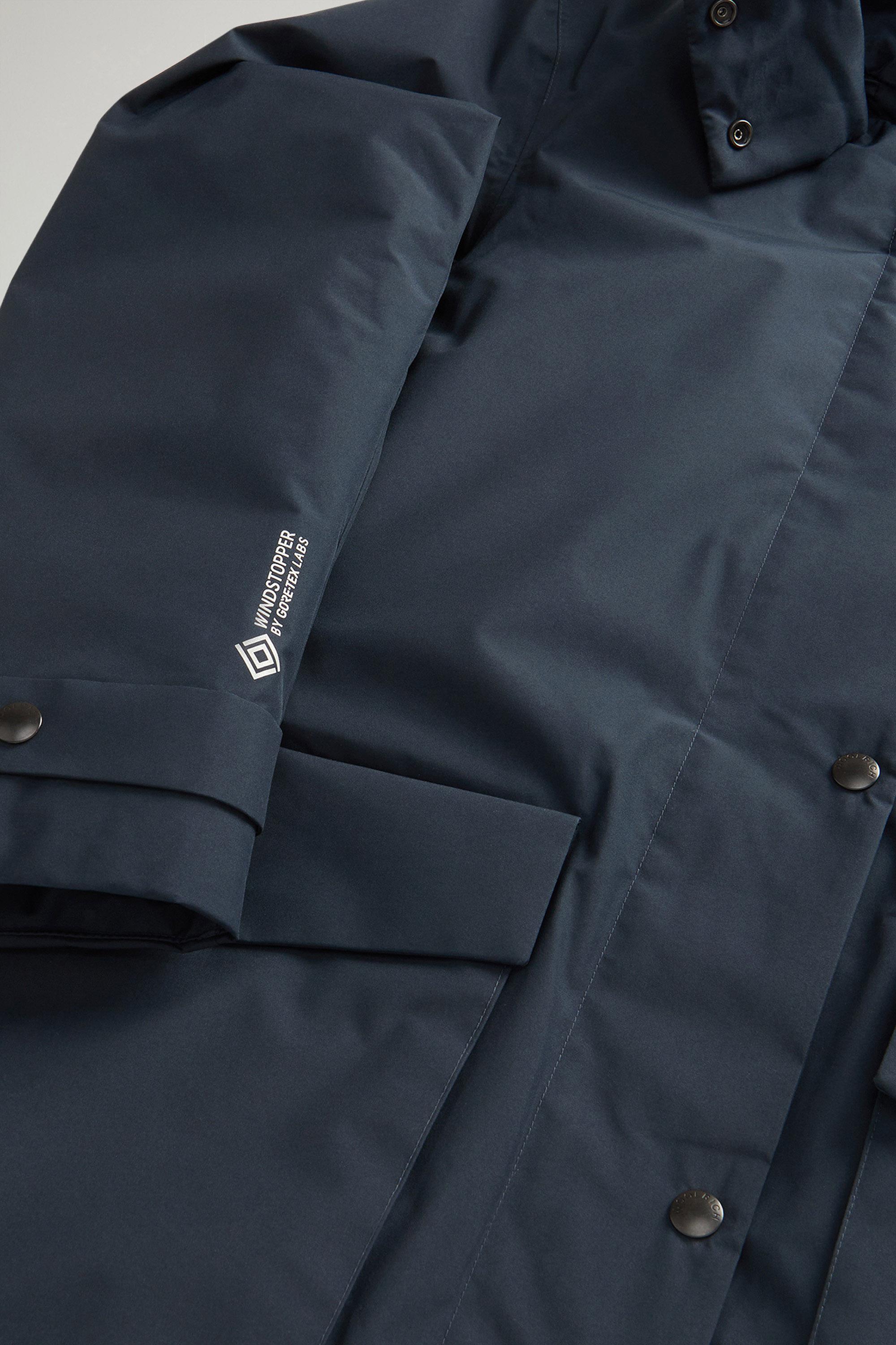 Coat in WINDSTOPPER GORE-TEX Blue photo 9 | Woolrich