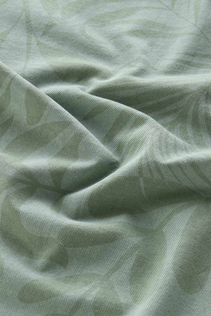 TROPICAL OVERDYED POLO Green photo 4 | Woolrich