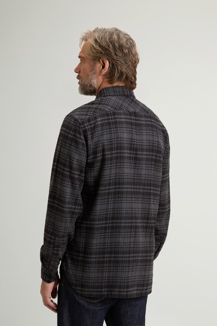 CHECK FLANNEL WARREN SHIRT Grau photo 3 | Woolrich