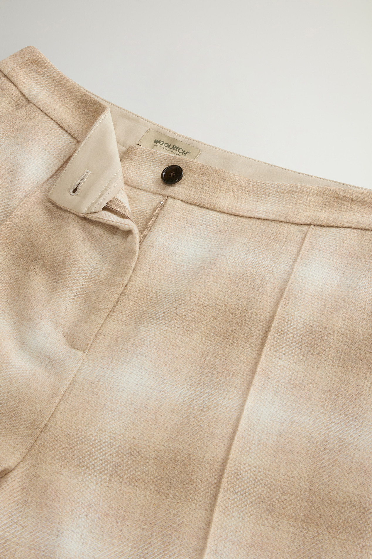 SOFT WOOL PANT Beige photo 4 | Woolrich