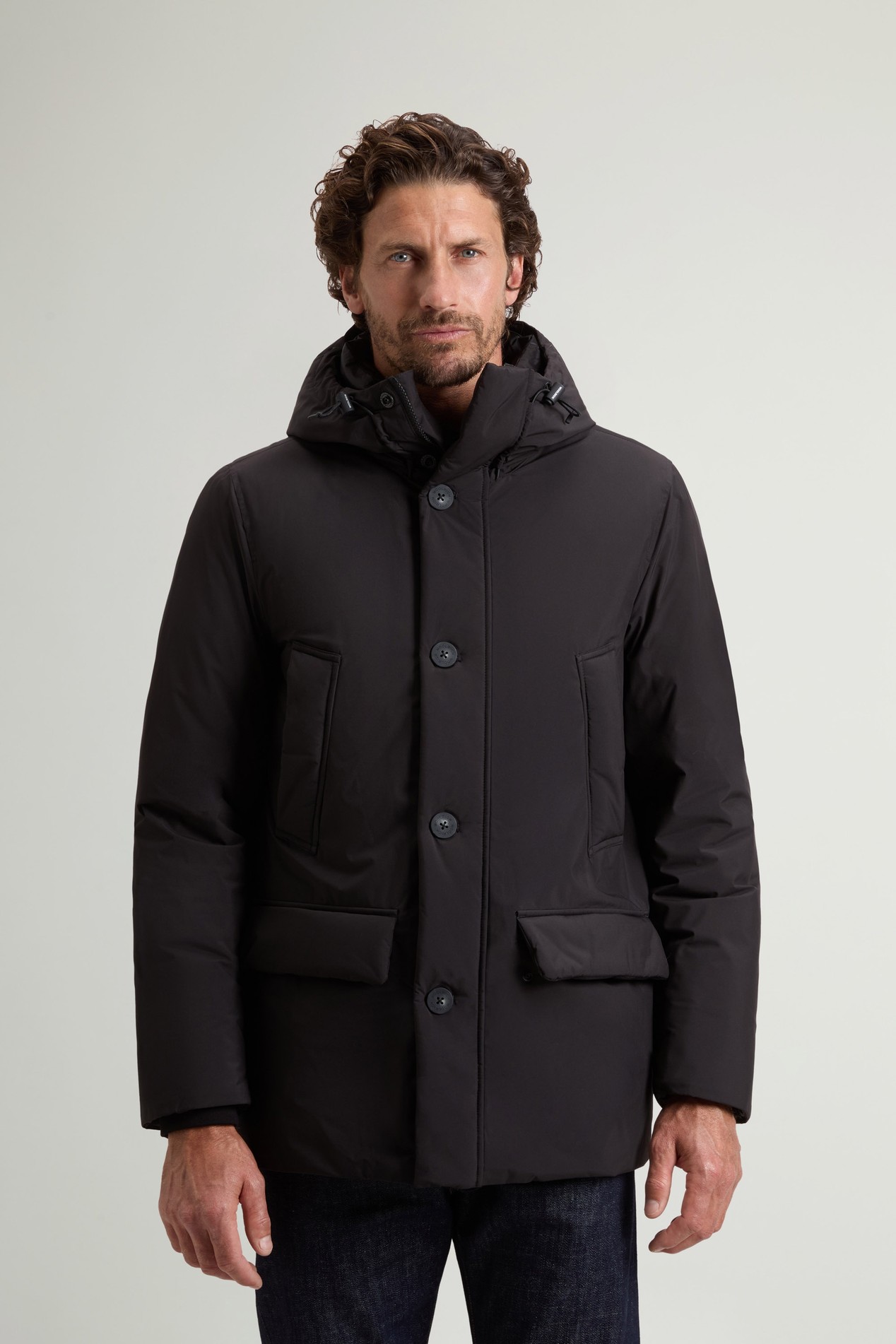 Cloud Arctic Parka met capuchon Zwart photo 1 | Woolrich