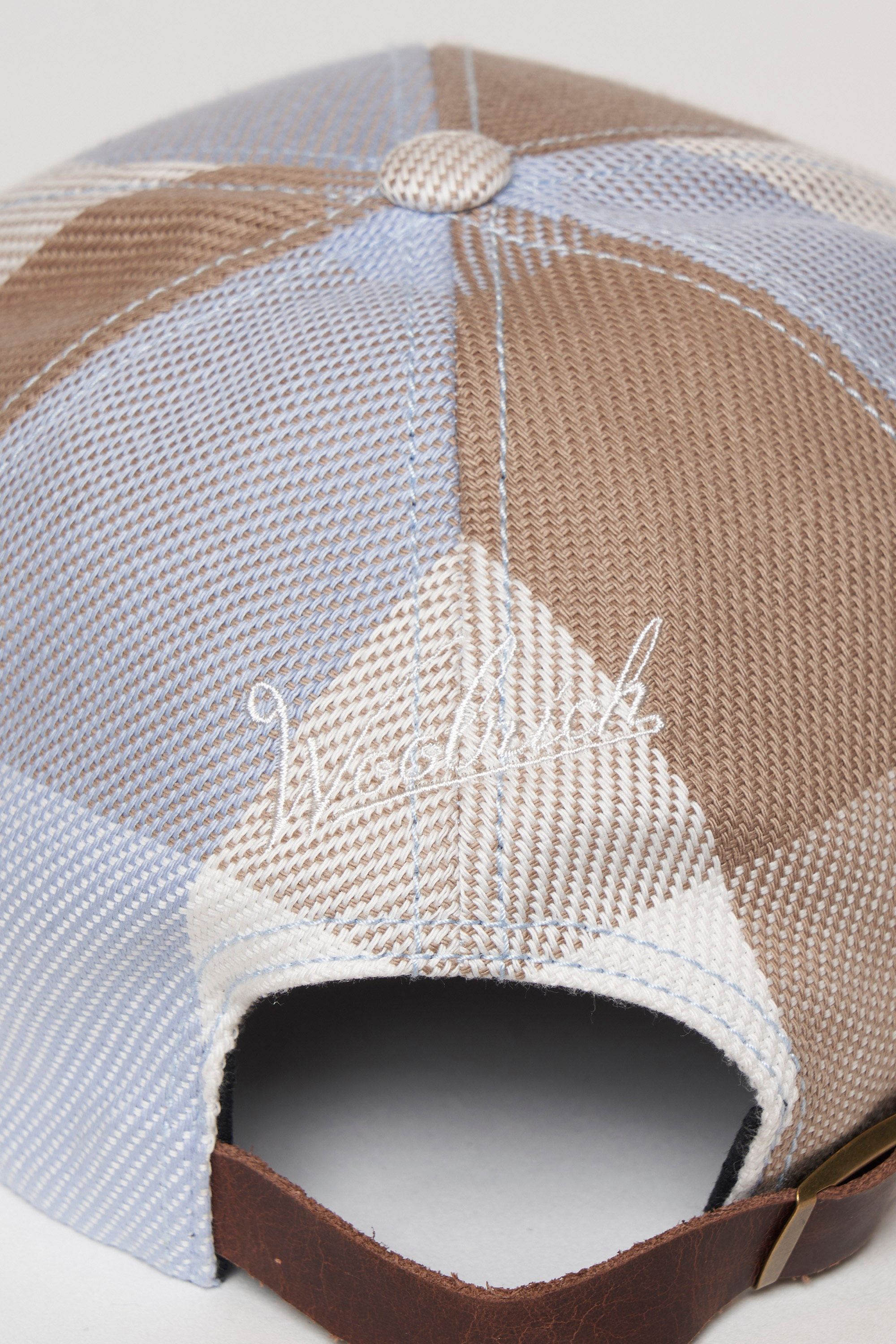 BUFFALO CHECK FIELD CAP Blue photo 4 | Woolrich