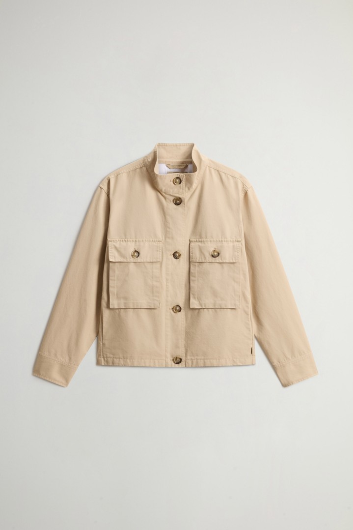 CANVAS FIELD OVERSHIRT Beige photo 5 | Woolrich