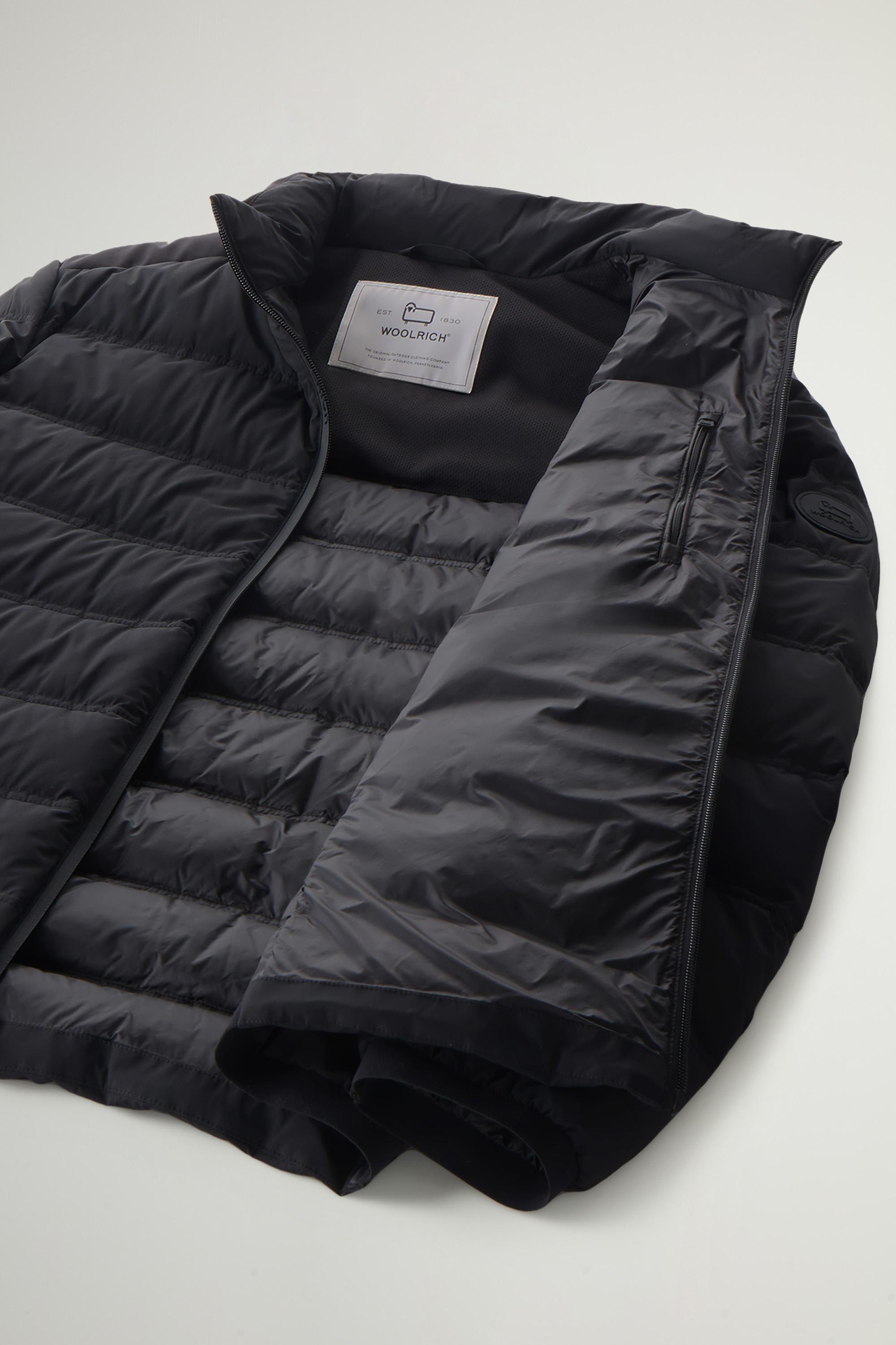Bering Down Jacket in Stretch Nylon Black photo 6 | Woolrich