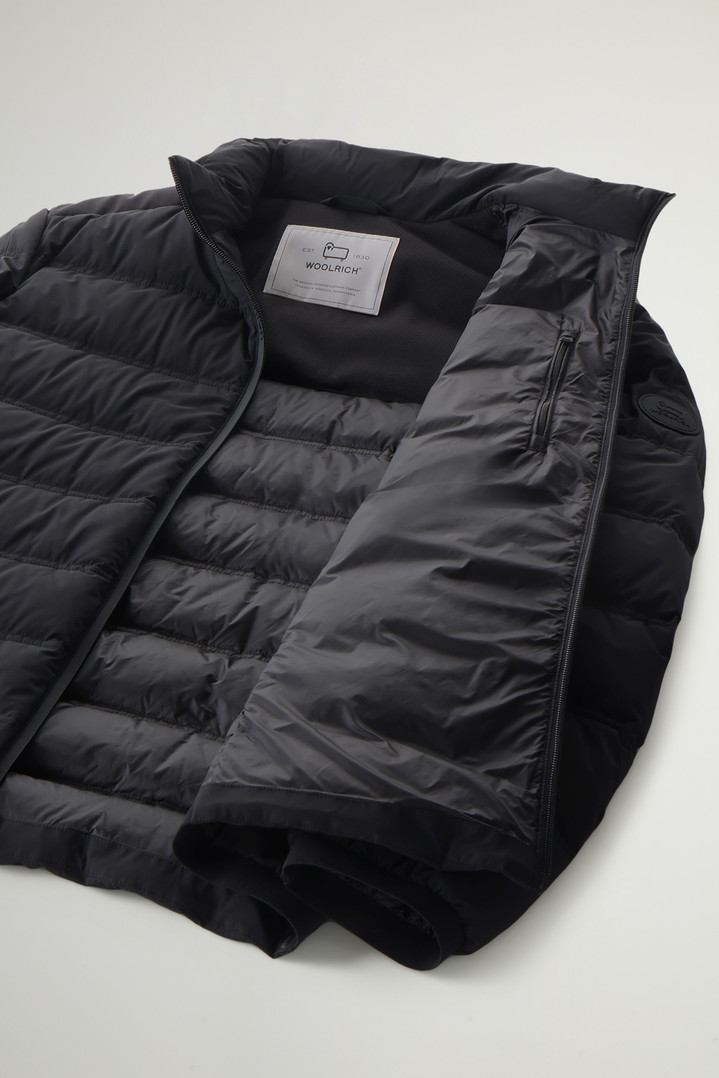 Bering Down Jacket in Stretch Nylon Black photo 6 | Woolrich