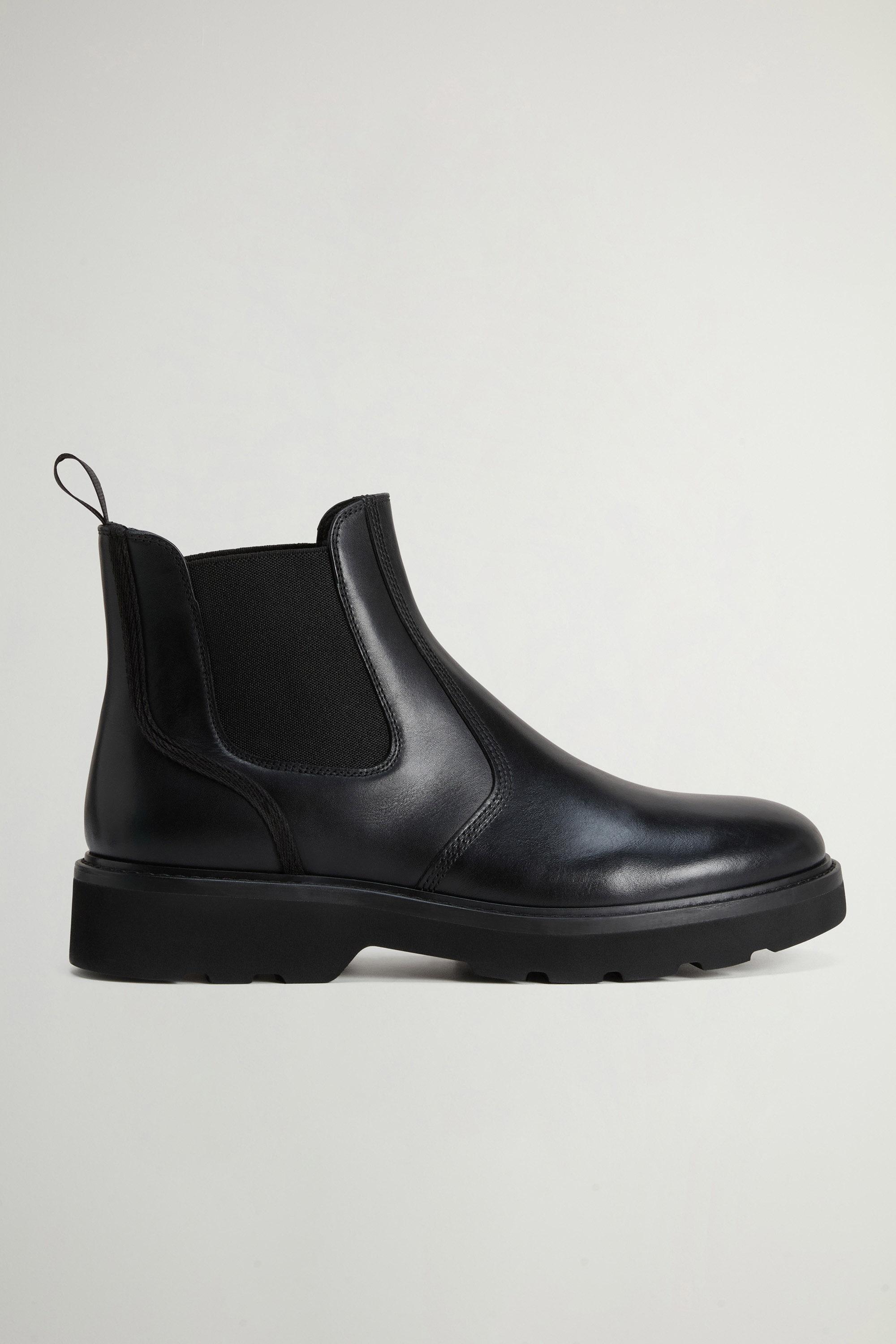 City Ankle Boots in Calfskin Black photo 1 | Woolrich