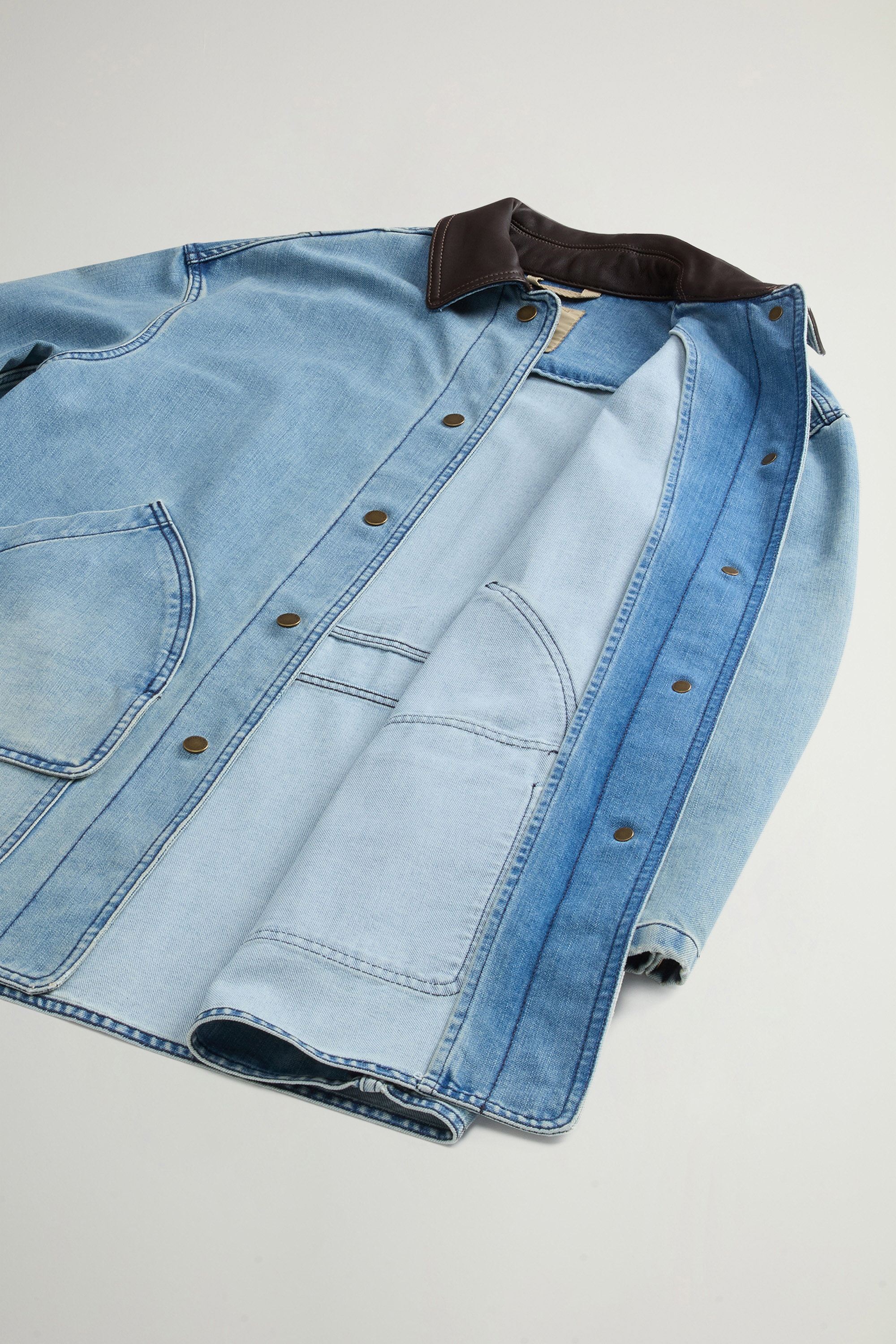 KODENSHI BARN JACKET Blue photo 8 | Woolrich