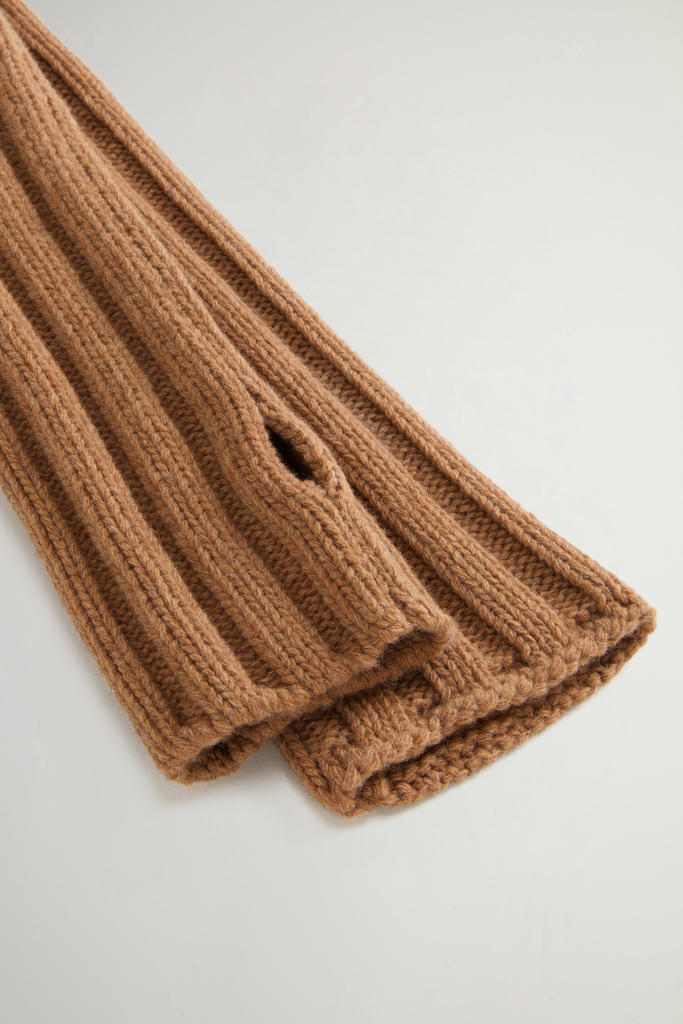 MERINOS WOOL MUFFS Beige photo 3 | Woolrich