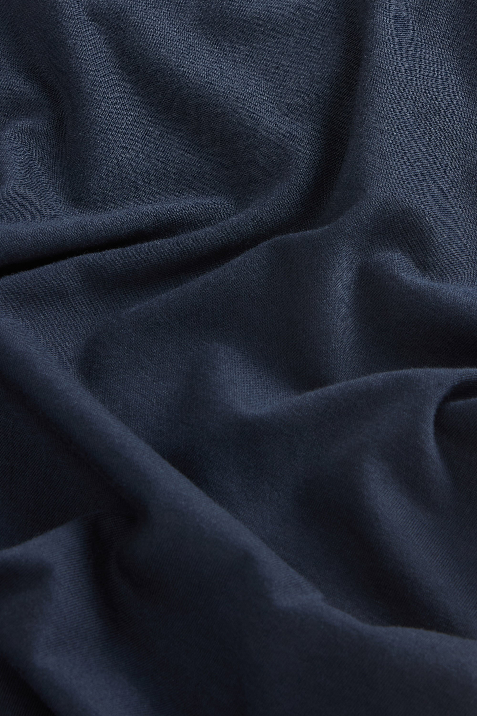 Top in Cotton and Modal Blend Blue photo 6 | Woolrich