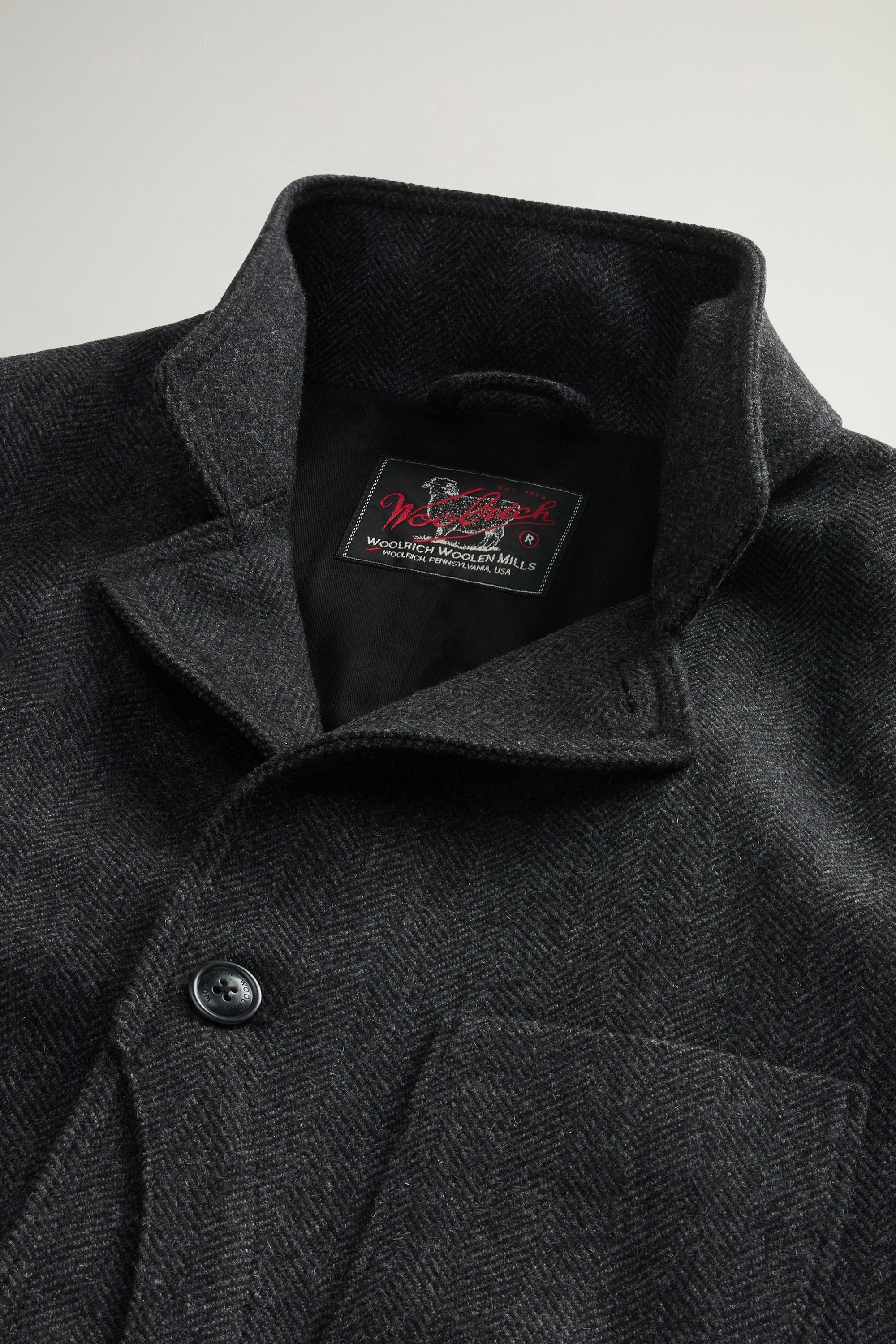 Upland Blazer in Wool Blend Gray photo 6 | Woolrich