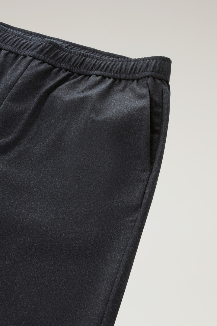 Pants in Vitale Barberis Canonico Virgin Wool Flannel Gray photo 3 | Woolrich