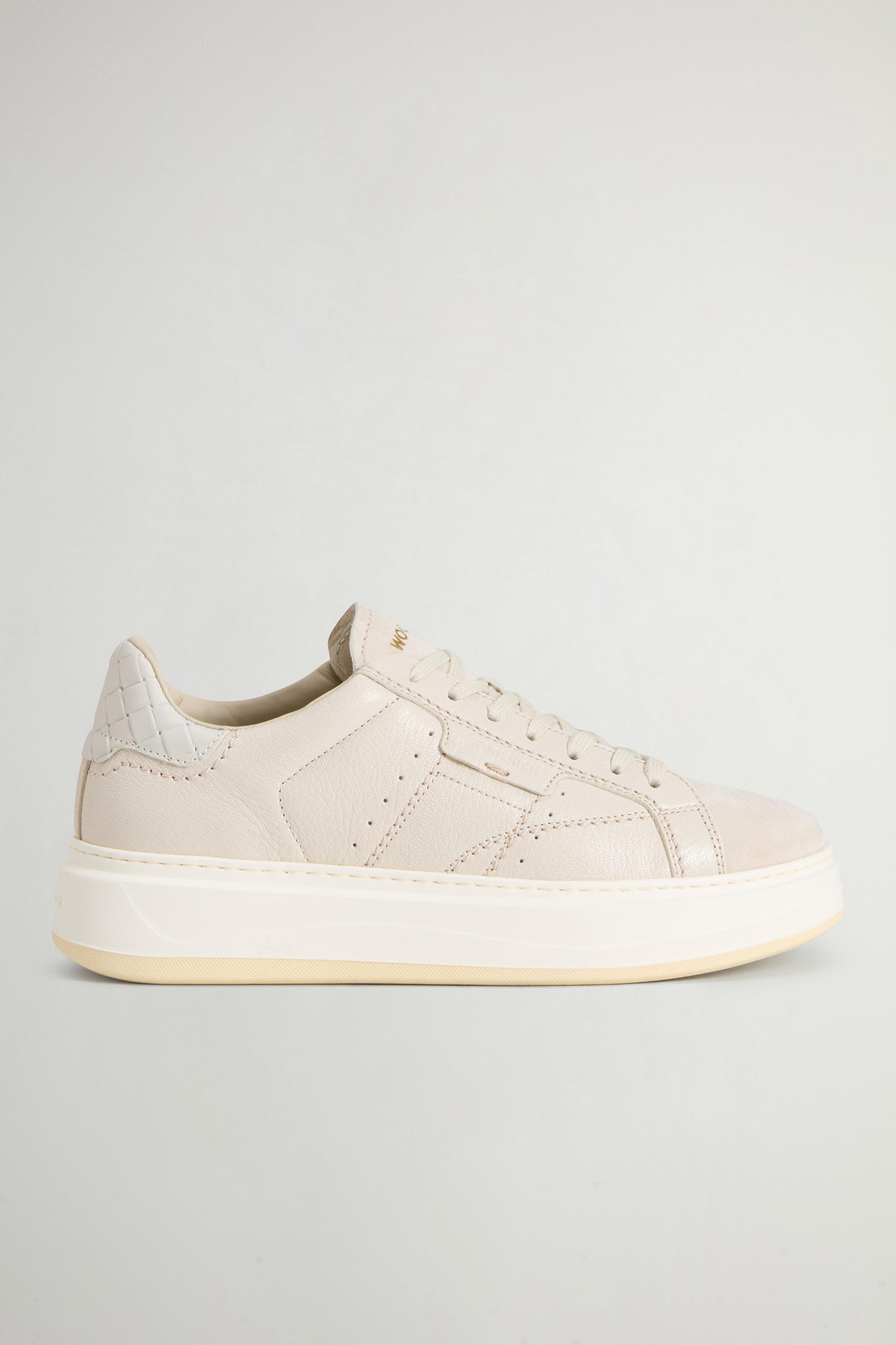 Arrow Sneakers in Calfskin White photo 1 | Woolrich