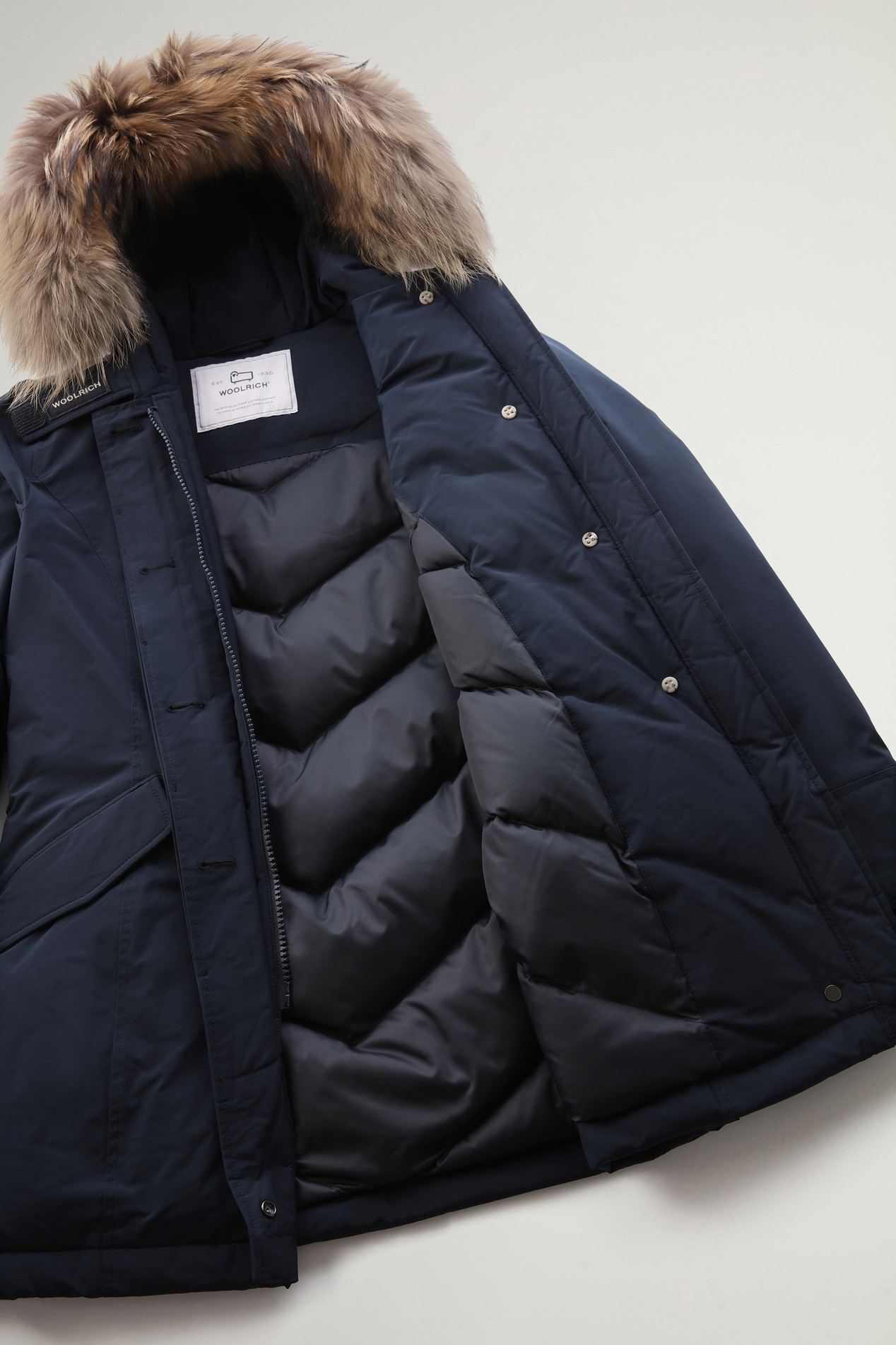 Arctic Parka en Urban Touch avec fourrure amovible Bleu photo 9 | Woolrich