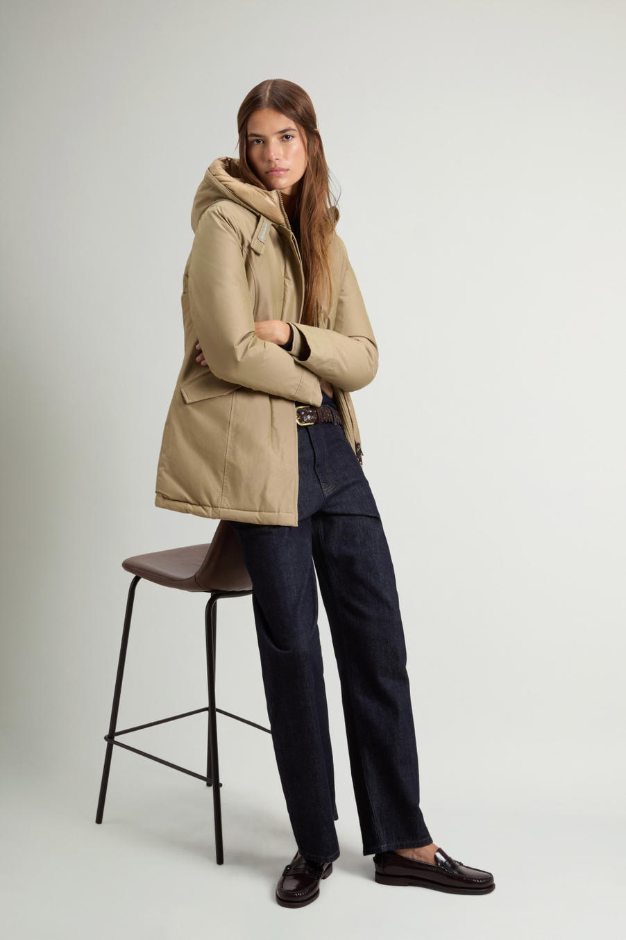 Arctic Parka in Ramar Cloth Beige photo 1 | Woolrich