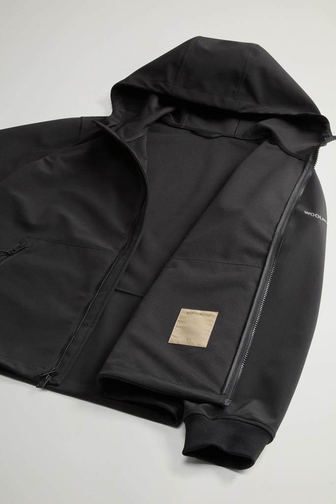 Jacke aus Tech Softshell Schwarz photo 5 | Woolrich