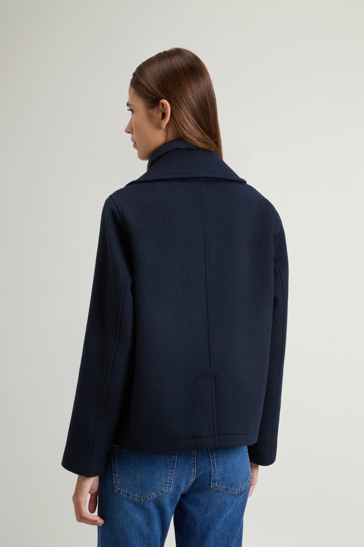 MELTON WOOL 2IN1 PEACOAT Blue photo 3 | Woolrich