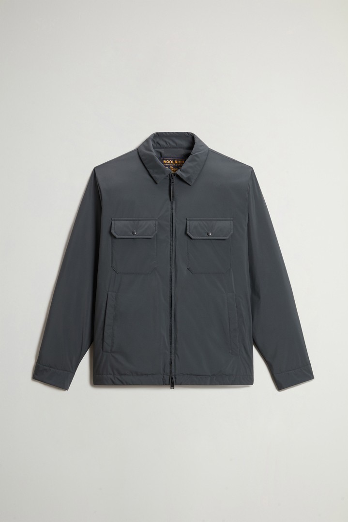 Cloud Padded Overshirt Gray photo 5 | Woolrich