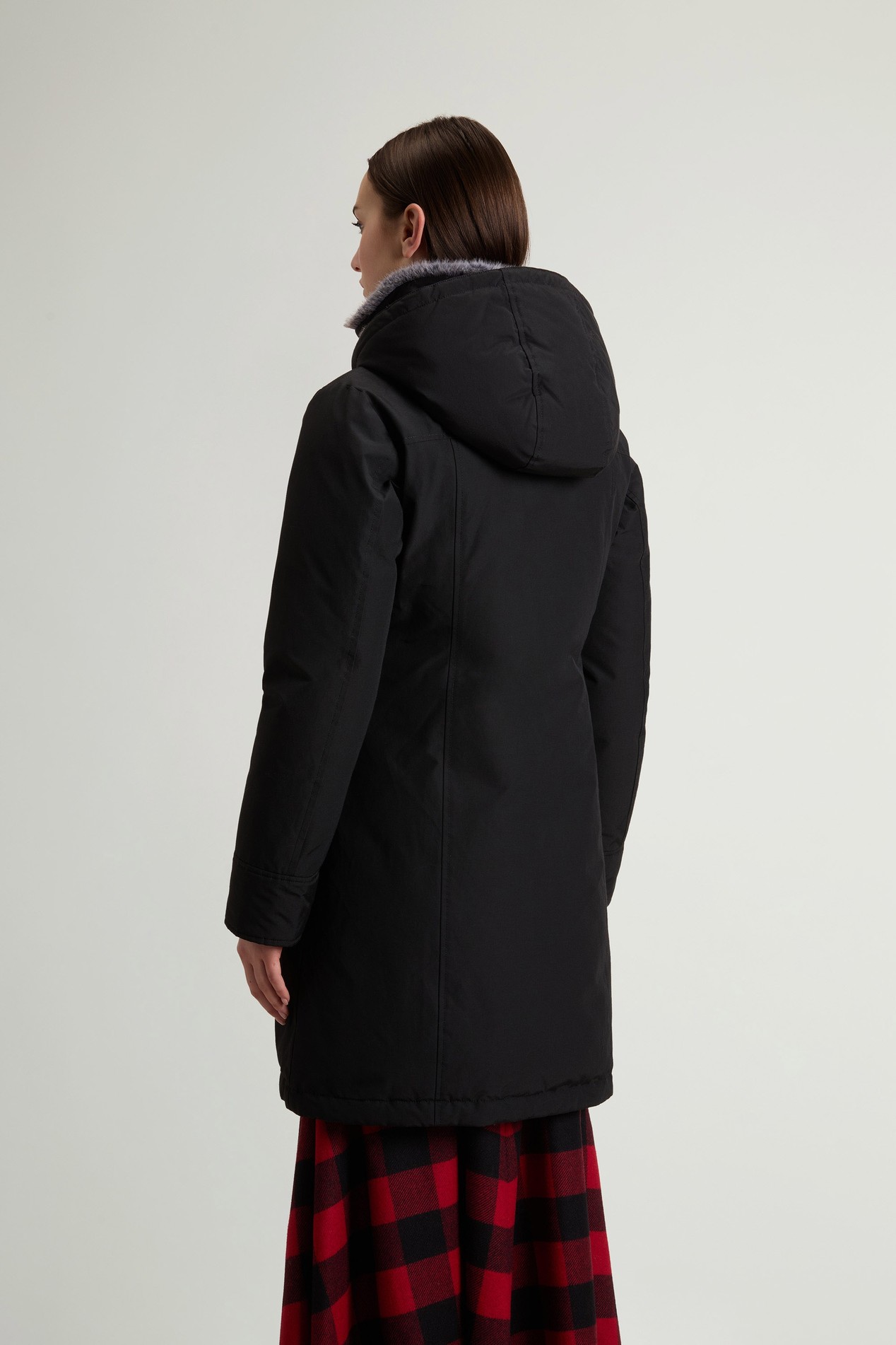 Boulder Coat with Faux Fur Insert Black photo 3 | Woolrich