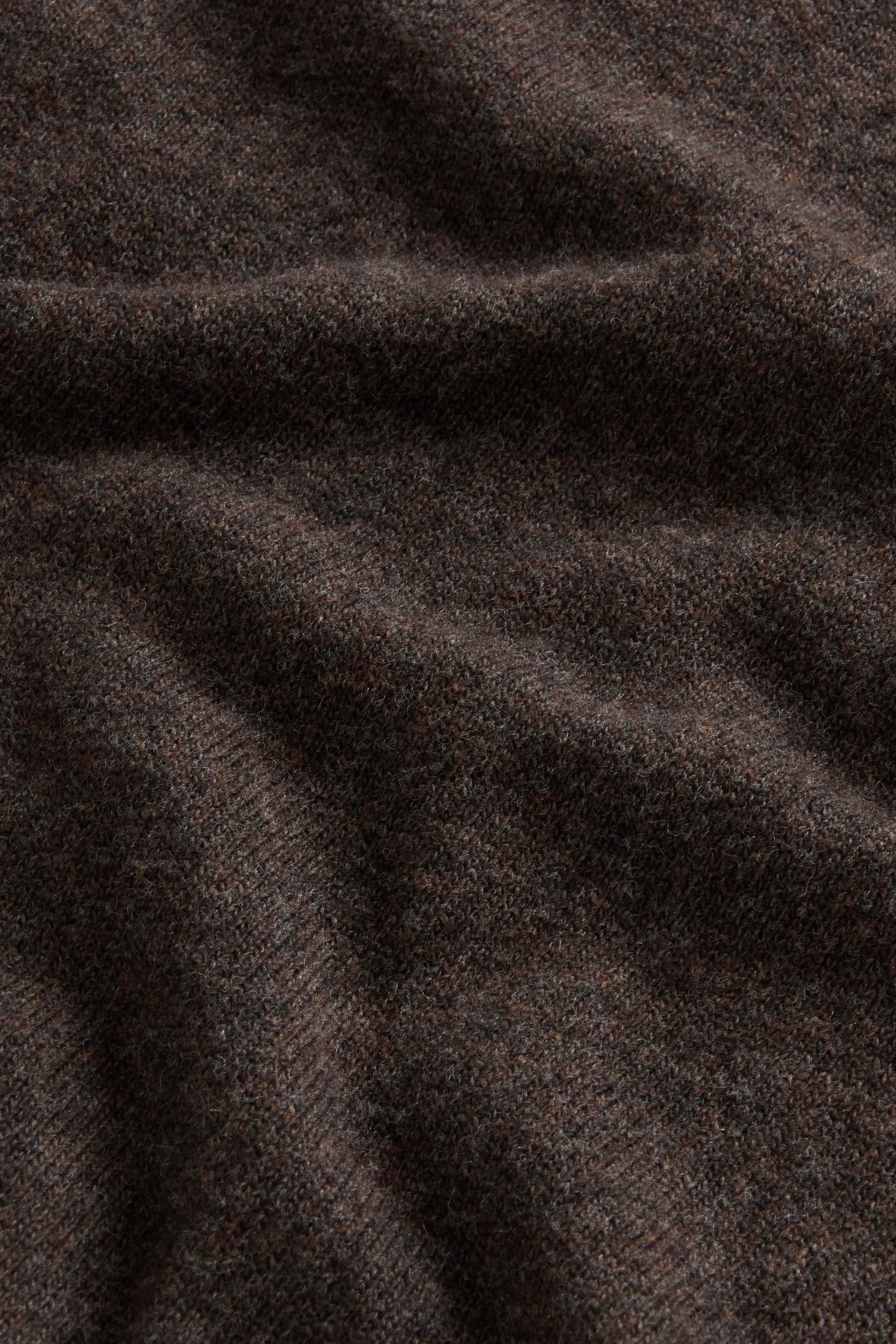 Pure Wool Turtleneck Sweater Brown photo 7 | Woolrich