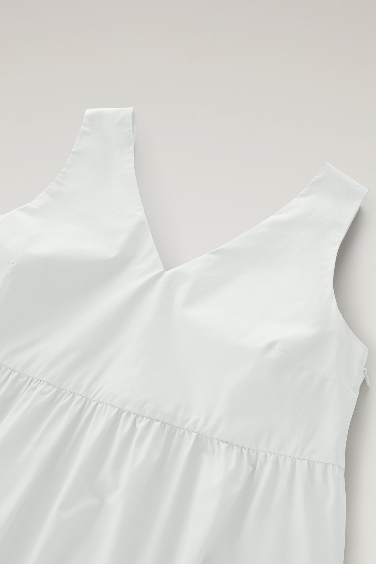 Dress in Pure Cotton Poplin White photo 2 | Woolrich