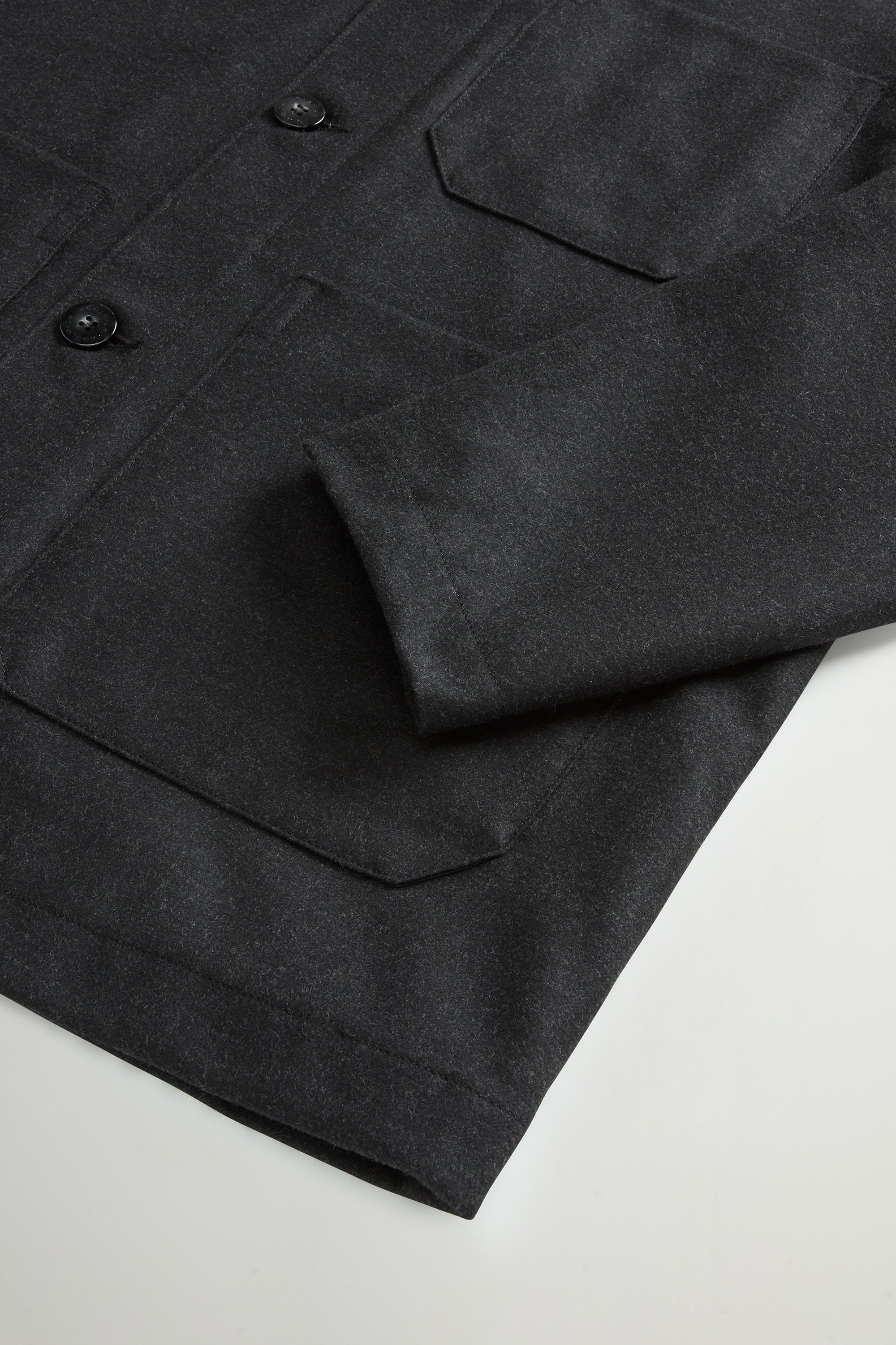 WOOL BLEND CHORE JACKET Gray photo 7 | Woolrich