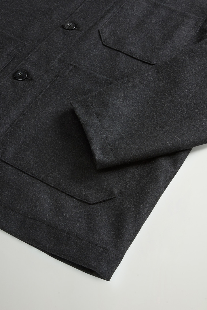 WOOL BLEND CHORE JACKET Gray photo 7 | Woolrich
