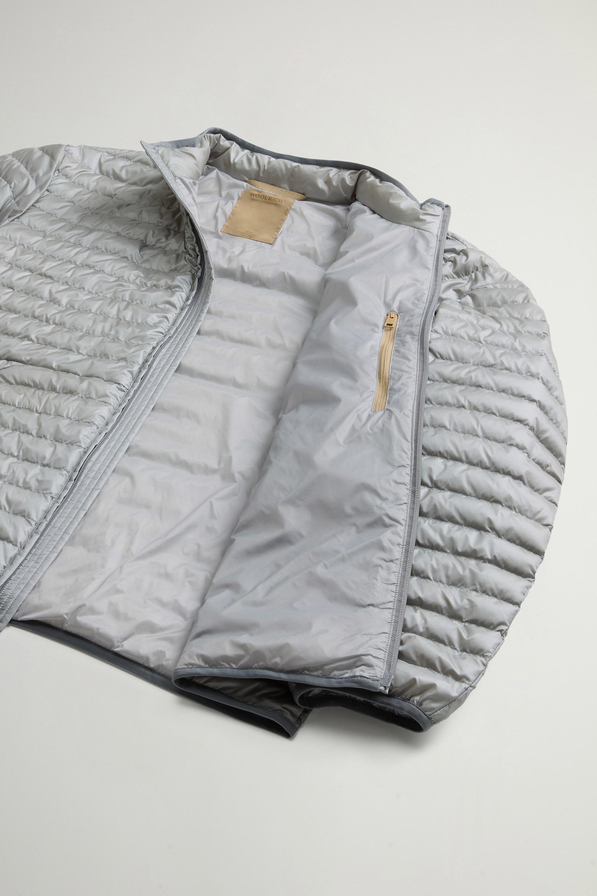 Lightweight Allen Down Jacket in Ripstop Nylon Gray photo 8 | Woolrich